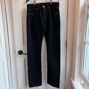 Men’s Levi’s 501 Size 32/34 Black Denim